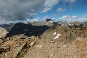 27 dal passo vista sul Corno Tre Signori (3360 m.)